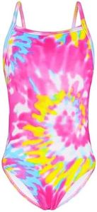 Snowheart Girls Swimsuit One-Piece Bathing Suits Multicolor Kids Sport Summer Beach Swimwear for 2-12 Years Old