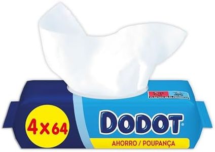 DODOT Toallitas Para Bebé 4 Paquetes, 256 Toallitas