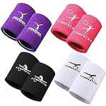 Charniol 4 Pairs Sports Wristbands 