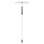 COSTWAY Aluminum Snow Roof Rake, 200 to 630cm Telescoping Snow Removal Tool Scraping Shovel with Large Blade and Anti-skid Handle for Removing Leaves, Branches & Dust (Silver, 63 × 15cm)