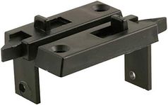 Prime-Line MP2628 Spring Loaded Sliding Window Tilt Latch, Black, (1 set)