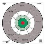 Eze-Scorer 12" Handgun Trainer Target-100 Sheet Pack