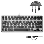 Macally Wired Keyboard for Mac with