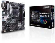 ASUS Prime B550M-A/CSM AMD AM4 (3rd Gen Ryzen™) microATX Commercial Motherboard (PCIe 4.0, ECC Memory, 1Gb LAN, HDMI 2.1/D-Sub, 4K@60HZ, TPM, ASUS Control Center Express)