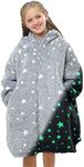 Topblan Wearable Blanket Hoodie for