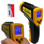 CBO Home Infrared Thermometer Gun, Digital Food Thermometer, Temperature Gun, Temp Gun, Laser Thermometer Gun for Pizza Oven, Grill, Meat, Griddle, HVAC, Engine, Ir Gun from -58Ã‚°F to 1022Ã‚°F