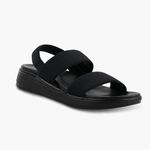 Medifeet Women's Dual Strap Sandals (BLACK, numeric_8)