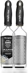 Microplane Coarse Grater, Black/silver