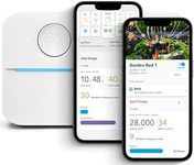 Rachio 3rd Gen: Smart 4-Zone Sprinkler Controller, App Enabled Automated Water Scheduling, Compatible with Alexa, DIY Simple & Fast Install