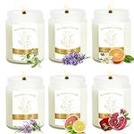 Fixwal 6 Pack Strong Scented Candle