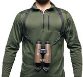 Bushnell - Universal Binocular Harness With Quick Release Buckles - Mesh Vents - Bird Watching - Travelling - Wildlife - Outdoor - Animals - Hiking - BASFHARN