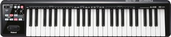 Roland A-49 Midi Keyboard Controller, 49 Full-Size Keys - Black