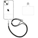 SHOPVILLA Cell phone lanyard around neck crossbody hanging chain mobile holder to carry iphone & smartphone with detachable crossbody shoulder sling strap for mobile, airpods, key, pen drive, purse