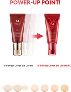 MISSHA M Perfect Cover BB Cream SPF42, No. 21 Light Beige, 50ml
