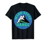 Wind River Mountains, Ski, Snowboard, Hike, Mountain Bike T-Shirt