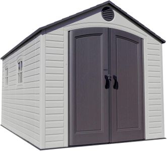 Lifetime Outdoor Storage Shed, 8 x 15 ft – Desert Sand