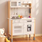 PHGLL Play Kitchen for Kids Wooden 