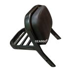 OZANGO Bike Rear Passenger Backrest with Soft Cushion and Carrier Back Rest Black Bar Suitable for Bajaj Avenger Street 180