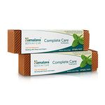 Himalaya Botanique Complete Care Toothpaste, Simply Mint, Plaque Reducer for Brighter Teeth and Fresh Breath, Natural, Fluoride Free & SLS Free, Vegan, 150 g (5.29 oz), 2 Pack