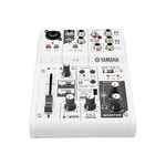 Yamaha AG03 - Studio mixer with USB capabilities for audio, streaming and recording, in white