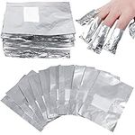 SWKJ 100 PCS Set Foil Nail Wraps Remover Aluminium Gel Polish Remover Nail Art Soak off Acrylic Removal for Nail Polishing Removing