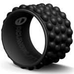 Acumobility Back Roller, Back Stretcher & Back Cracker for Back Pain - Patented Premium Foam Roller 11" Height 7" Width - The Ultimate Yoga Wheel, Spine Cracker & Back Roller Wheel for Back Cracking