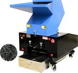 HayWHNKN Plastic Shredder Machine Heavy Duty Plastic Shredder Grinding Machine Plastic Bottle Cardboard Granulator 220V 2.2KW