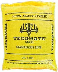 Tecomate Horn-Maker Xtreme (25 Pound) - Deer Food Plot Seed Designed to Grow Big Antlers and Help Provide A Plot Screen to Keep Your Deer Big and Hidden in Your Area