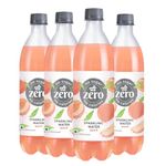 Paper Boat Zero Peach Sparkling (Soda) Water - Pack of 4, 600 ml Each| Zero Sugar, Zero Calories | Sugar Free | Flavoured Carbonated Water | No Aspartame