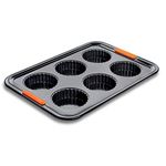 LE CREUSET Bakeware 6 Cup Tart Tray