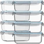 Glass Food Storage Containers with 