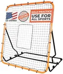 ACELETIQS Volleyball Rebounder Net, Soccer Rebounder, Lacrosse Rebounder, Baseball Rebounder Net | Improve Pitching and Fielding Training, Spiking, Passing and Shooting Skills (4 x 4.5 Feet)