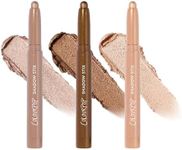 ColourPop Sparkling Neutrals Shadow Stix Makeup Kit - Shimmer Eyeshadow Make Up Set - Vegan & Cruelty-Free Cream Eyeshadow Sticks with High-Pigment & Metallic Finishes (3 Count)