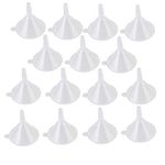 DIY Crafts Pack Of 18 Pcs, Mini Funnels, Mini Funnels for Bottle Filling, Perfumes, Essential Oils, Science Laboratory Che(Pack Of 18 Pcs, Mini Funnels)