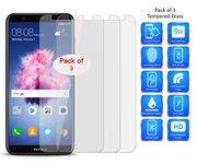 [PACK OF 3] Tempered Glass Screen Protector Compatible with HTC U12 LIFE (2018) Custom Made Glass Protector HD Shatter Proof Anti Scratch 9H Glass Hardness Film 0.3mm 2.5d Flat Glass