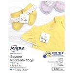 Avery Printable Blank Square Gift T