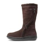 Rocket Dog Women's Slope Long Boots, Chocolate Suede, 5 UK