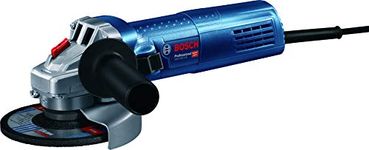 Bosch GWS 900-100 Heavy Duty Electric Angle Grinder, 900W, M10, 100 mm Disc Dia., Lockable Switch, Direct Cooling, 1.9 kg + Wrench, Protective Guard & Auxiliary Handle, 1 Year Warranty