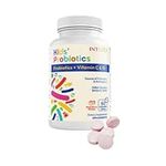 Intero Chewable Probiotics for Kids, 2 Billion 10 Strains, Natural Strawberry Flavor, Support Gastrointestinal Health, 60 Day Supply, 60 Capsules