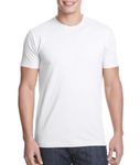 Next Level Mens Fitted Short-Sleeve Crew T-Shirt - Small - White