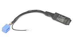 Bluetooth audio interface for 8 pin mini ISO Audi: chorus 2, concert 1/2, symphony 1/2, navigation plus 1/2, RNS-D - - - - VW: MCD, MFD, gamma 5