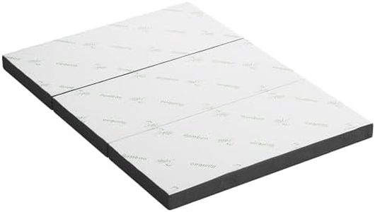 Giselle Bedding Foldable Mattress Folding Foam Mattresses Camping Double Bamboo