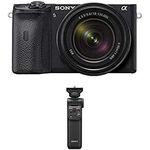 Sony Alpha 6600 Premium Mirrorless APS-C Camera with GP-VPT2BT Handgrip, Black