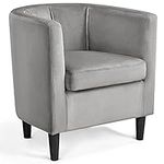 Yaheetech Accent Chair, Modern Velv