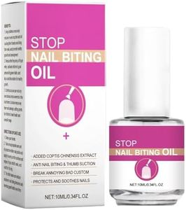 WEU L Nail Biting Prevention for Kids - Safe Bitter Nail Polish, Nail Biting Treatment for Thumb Sucking Deterrent, Quick Drying & Long Lasting, Easy Application (Odorless)