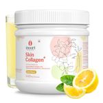 Inaari Collagen Supplements For Women | Japanese Marine Collagen Type 1 and 3 Powder | Contains Glutathione, Vitamin C & E For Glowing Skin | Lime Flavor | 200 g