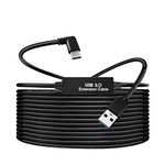 W WDX MAST DYNAPOINT LIMITED VR Link Cable,CompatibleWith Oculus Quest 2/Quest 3 Link Cable 26ft,USB 3.1 to USB C for Quest 2/Steam VR Virtual Reality Headset Game Connection PC,8M