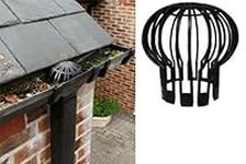 Good Ideas Pack of 2 Down Pipe Gutter Filters/Covers (991) Prevents pipes clogging with leaves and debris.