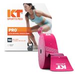 KT TAPE PRO JUMBO Pre-cut 150 Strip Synthetic Hero Pink