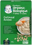 GERBER Organic Baby Cereal Oatmeal 208 g